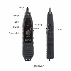 Testeur de câble réseau NF-8209 le plus vendu, traqueur de câbles Ethernet avec mesure de longueur de câble de 600 m et localisateur de défauts - Product Image 5