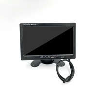 Écran simple/double/quadruple 7 pouces AHD moniteur DVR enregistreur système de caméra de recul sans fil pour camion TV camping-car