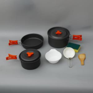 Ensemble de cuisine de <span class=keywords><strong>camping</strong></span> léger et portable pour 2-3 personnes, kit de cuisine en plein air pour la randonnée, le pique-nique, le barbecue - Product Image 4