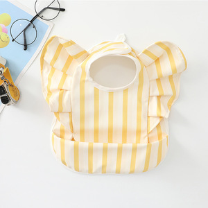 Babero de Bebé Personalizado en Material PU, Impreso con Logotipos. Vestido de Protección Antideslizante para Pintura de Guardería - Product Image 4
