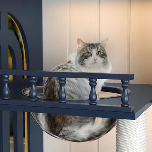 Cage à chat de luxe en bois massif nouveau <span class=keywords><strong>concept</strong></span> de porte ouverte pour grand espace pour le salon maison villa <span class=keywords><strong>concept</strong></span> produits en bois - Product Image 5
