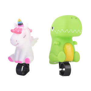 Cuerno de aire súper sonido, bocina deslizante para coche, bonito accesorio de dibujos animados para bicicleta de equilibrio para niños, hecho de plástico duradero - Product Image 5