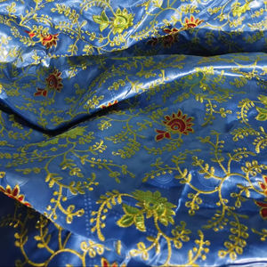 Broderie Nuptiale 5+2 Verges pour Robe de Mariée, <span class=keywords><strong>Bazin</strong></span> Riche <span class=keywords><strong>Getzner</strong></span> Africain, Tissu Coton Dentelle Durable - Product Image 1