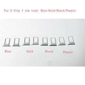 Vente en gros et au détail de pièces de téléphone portable Support de fente de plateau de carte SIM pour <span class=keywords><strong>Samsung</strong></span> Galaxy Z Flip4 5G SM-F721 et Z <span class=keywords><strong>Flip</strong></span> 3 5G SM-F711 - Product Image 2
