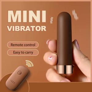 Mini Vibrador com Controle Remoto APP, Recarregável via USB, Seguro para o Corpo, Tamanho Pocket, Brinquedo Sexual Vibrante - Product Image 1