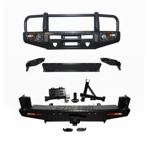 Aksesori Mobil Body Kit Bull Bar Bumper Untuk Land cruiser Prado 90 series LC90 1996-2003 depan belakang Bumper Kit