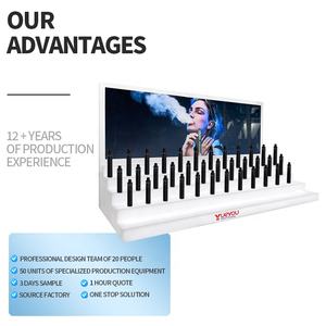 Rak tampilan Atomizer 5 tingkat kustom, rak Tampilan akrilik langkah untuk asap, stasiun sampel uji coba terbuka - Product Image 2