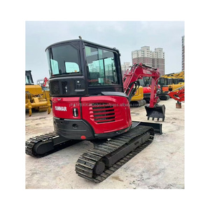 Excavadora Usada Yanmar Vio35 de 3.5 Toneladas, Mini Excavadora para Espacios Reducidos, Buen Estado, Vio35-6A VIO35-6B, Excavadora de Cadenas - Product Image 5