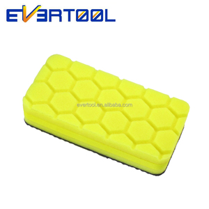 EVERTOOL Tampon de nettoyage pour detailing automobile Hex-logic, applicateur de polissage manuel, éponge de nettoyage, tampon d'argile pour éliminer les contaminants sur la peinture - Product Image 5