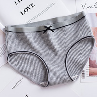 OEM/ODM Culottes pour femmes et jeunes filles, taille mi-haute, respirantes, d'été, en Nylon Spandex, avec nœud