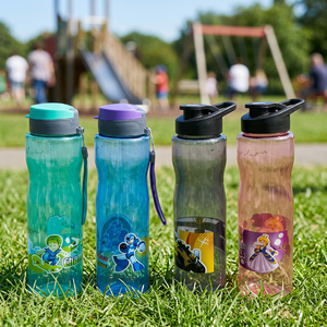Wholesale BPA Free <b>Clear</b> Plastic Sport <b>Water</b> <b>Bottles</b> 500ML/1L Certified Promotional Use OEM Available <b>Straw</b> Type Portable - Product Image 2