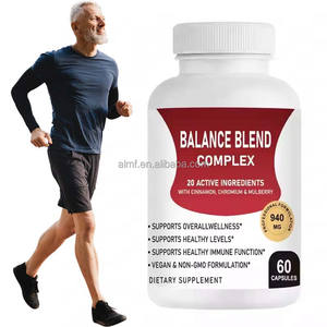 20ส่วนผสมที่ใช้งานซินนามอนโครเมี่ยมหม่อนมังสวิรัติเพื่อสุขภาพการสนับสนุนภูมิคุ้มกันการผสมผสานสมดุลแคปซูลที่ซับซ้อน60จำนวน - Product Image 1