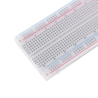 Carte de développement haute fréquence pour PCB MB102, kit de test et de développement DIY, breadboard 830 points