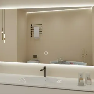 Specchio da bagno Smart Premium-eleva il tuo bagno con questo specchio elegante e funzionale