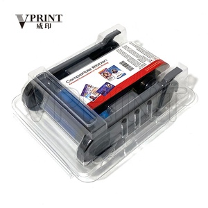Ruban d'imprimante couleur simple face compatible et NEUF R5F008EAA YMCKO pour imprimante de cartes Evolis Zenius <span class=keywords><strong>Primacy</strong></span> Edikio 300 - Product Image 1