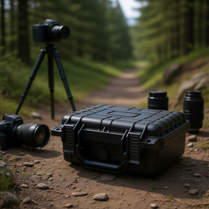 Étui de protection pour appareil photo, 10,6x9,7x4,9 pouces, en plastique, style professionnel - Product Image 2