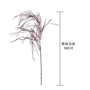ดอกวิลโลว์ประดิษฐ์ CallaFloral สีขาวนม สีแชมเปญ สำหรับตกแต่งงานแต่งงาน ใช้ซ้ำได้ ทำจากพลาสติก - Product Image 4
