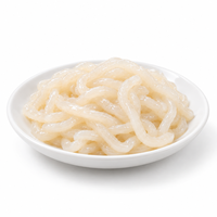 Spaghetti de Konjac HALAL Épais 270g Sacs Transparents 30 Sacs par Carton Durée de Conservation 18 Mois À Rincer 4x Eau Chaude