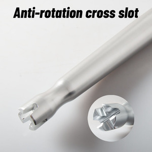 Extremo de caña de pescar con tornillo ajustable para pesca en el mar y en barco, uso en exteriores, acero inoxidable, 59 cm - Product Image 4
