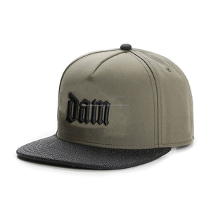 Original Factory Embroidery American Style logo Classic Good Quality <b>Hats</b> Custom Trendy <b>Flat</b>-brim <b>Flat</b> Top Cap for Men - Product Image 4