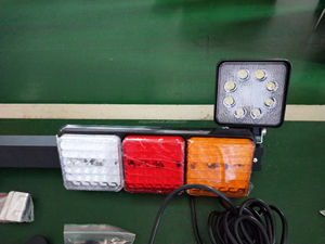 בהירות קרוואן משאית גג Strobe אמבר ביקון רב פונקצית זנב אזהרת LED כרייה שילוב אור בר - Product Image 5