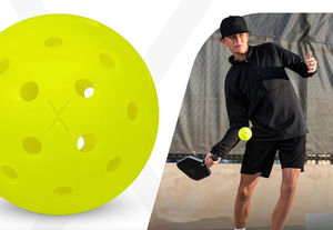 كرات بيكلبول للأطفال من مادة البولي إيثيلين معتمدة من X-ace UASPA، 40 ثقبًا، 7.4 سم، 26 جرام، للعب الداخلي والخارجي، أفضل أداء للتدريب - Product Image 4