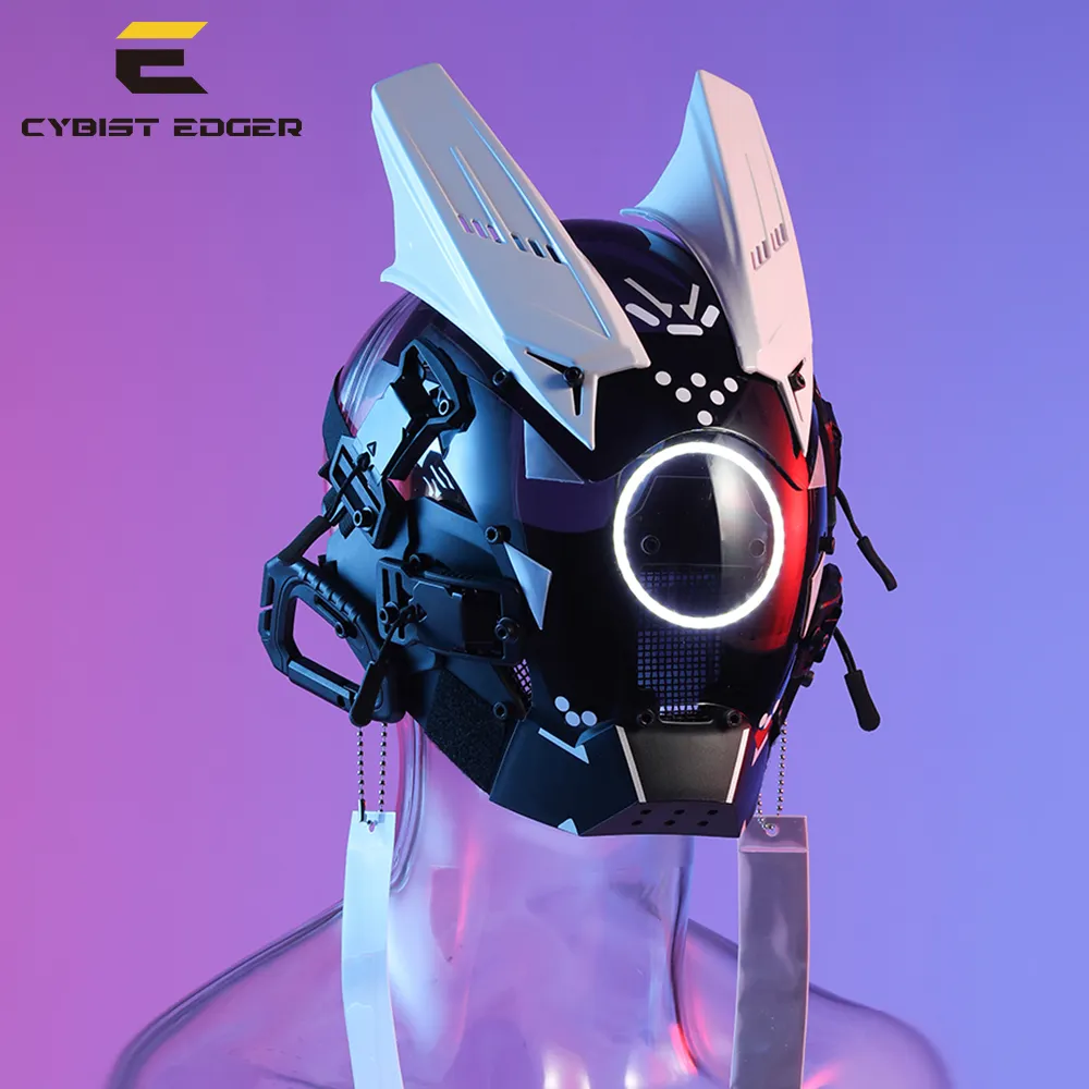 Cyber32 Futuristische Punk Techwear Masker Cyberpunk Maskeren Mannen Cyberpunk 2077 Masker