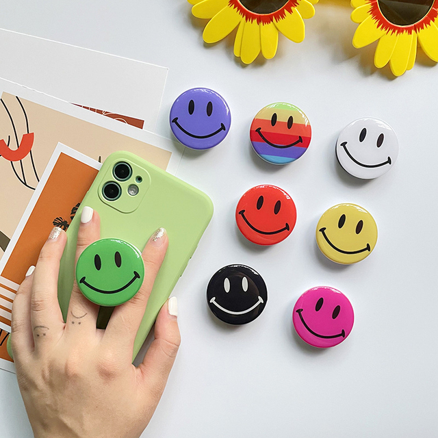 Custom Logo case Mimi Mobile Popping Phone Grip Socket Gifts Luxury Design Phone Holder Factory Collapsible Grip Stand for