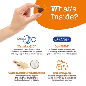 Peoto - Masticables Blandos Multivitamínicos para <span class=keywords><strong>Perros</strong></span>, Apoyo para Cadera y Articulaciones, Inmunidad, Salud Cardíaca, Piel, Pelaje y Digestión, Suplemento Vitamínico para Mascotas - Product Image 6