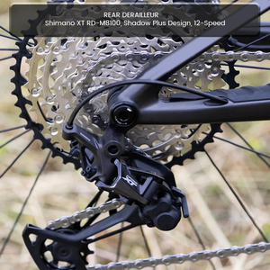 Vélo de montagne tout suspendu en carbone <span class=keywords><strong>29</strong></span> pouces, 12 vitesses, transmission Shimano, freins à disque hydrauliques, <span class=keywords><strong>VTT</strong></span> - Product Image 6