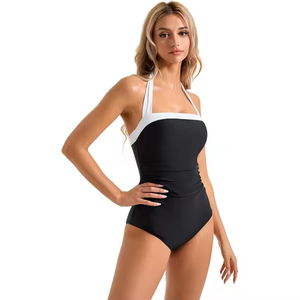 Maillot de bain sexy dos nu personnalisé à faible MOQ, amincissant et gainant pour femme - Product Image 2