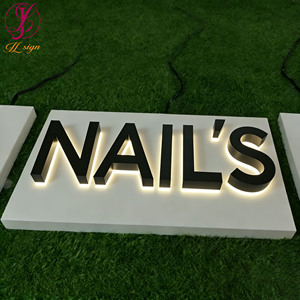 Insegna <span class=keywords><strong>LED</strong></span> 3D Personalizzata per <span class=keywords><strong>Aziende</strong></span>, Logo Luminoso, Insegna Retroilluminata in Metallo Dorato e Acrilico, Insegna Illuminata a <span class=keywords><strong>LED</strong></span> - Product Image 3