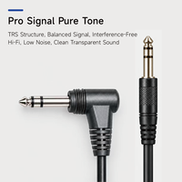 KABEL Stereo TRS 1.5m 6.35mm, Kabel Ekstensi Audio Profesional untuk Mixer Monitor Studio