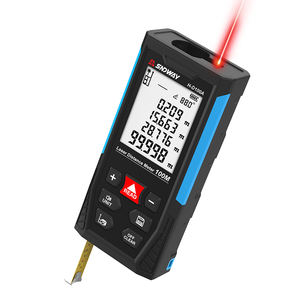 Misuratore di <span class=keywords><strong>Distanza</strong></span> <span class=keywords><strong>Laser</strong></span> SNDWAY H-D100A con Portata di 100m e Metro a Nastro Manuale da 2 Metri - Product Image 1