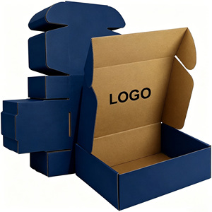 Custom Green Self Erecting Mailer <b>Boxes</b> Rectangle Kraft Corrugated Custom Logo Offset Printing Recyclable <b>Gift</b> Craft Packaging - Product Image 4