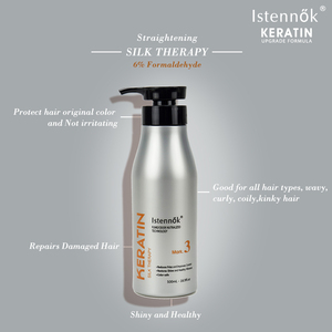Trattamento Lisciante Professionale alla Cheratina Brasiliana per Capelli Ondulati Mediterranei, Crespi Afro e di Tutte le Texture - Product Image 3