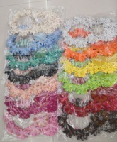 Patchs brodés de fleurs en strass de haute qualité, thermocollants, pour accessoires vestimentaires africains DIY