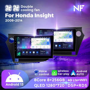 NaviFly NF más nuevo Android Car radio car play auto GPS para Honda Insight 2009-2014 compatible con varios idiomas - Product Image 3