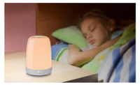Lampe de nuit à intensité variable, 5 lumières colorées, veilleuse colorée, lumière respirante à piles, lampe de chambre d'enfant sans fil