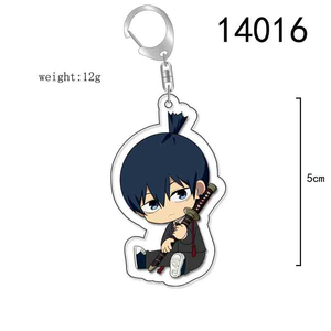 Llavero de acrílico de anime Chainsaw Man, figura de dibujos animados de Denji, Pochita, Makima, <span class=keywords><strong>Hayakawa</strong></span> <span class=keywords><strong>Aki</strong></span>, accesorios para llaveros, regalo para colección de fans - Product Image 6