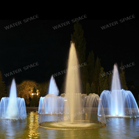 Fontaine d'eau décorative portable en acier inoxydable pour extérieur et intérieur, petite taille, pour jardin, vente directe usine