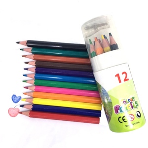 I bambini Non Tossico di <span class=keywords><strong>Forma</strong></span> Esagonale 12 Pezzo di <span class=keywords><strong>Colore</strong></span> Matite in Tubo di Carta - Product Image 1