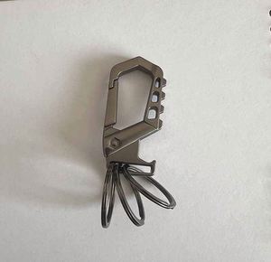 Porte-clés de voiture personnalisable en alliage de zinc, multifonctionnel, pendentif pour porte-clés - Product Image 4