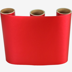 Film de protection de voiture en <span class=keywords><strong>vinyle</strong></span> PVC chromé mat rouge, durable, résistant aux rayures, changeant de couleur, avec canaux d'air, pour extérieur - Product Image 3
