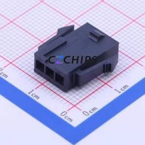 436400310 Housing (Wire-to-Board / Wire-to-Wire) P=3mm Connector 1x3P 3mm Micro-Fit (MX 3.0) 1 - Product Image 2