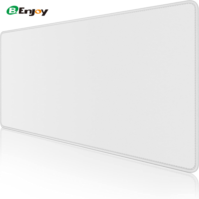 Hot Selling OEM Blank White Black Mouse Pad Customizable Sublimation Printing Waterproof Non Slip Rubber Base Mousepad