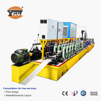 Machine à fabriquer des tubes en acier galvanisé YXH avec soudage au laser, équipement de fabrication de tuyaux entièrement automatique