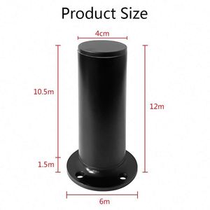 DIY Modern Antique Industrial <b>Sofa</b> <b>Legs</b> Gold Black Cold Rolled Steel <b>for</b> Living Room Bedroom Furniture Decor - Product Image 6