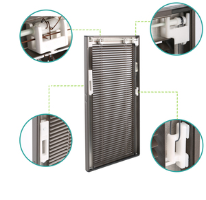 Mành Cửa Sổ Nhôm Con Lăn Màn Trập Giữa Rèm Kính Minetal Trung Quốc 18Cm-200Cm Tận Hưởng Cuộc Sống Công Nghiệp Hợp Lý DSZL0601 - Product Image 1