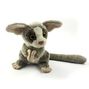 Wholesale Northern Lesser Galago Plush Toy Cute Realistic Animal Stuffed Dolls Realistic Plushies Unique Gifts for Children